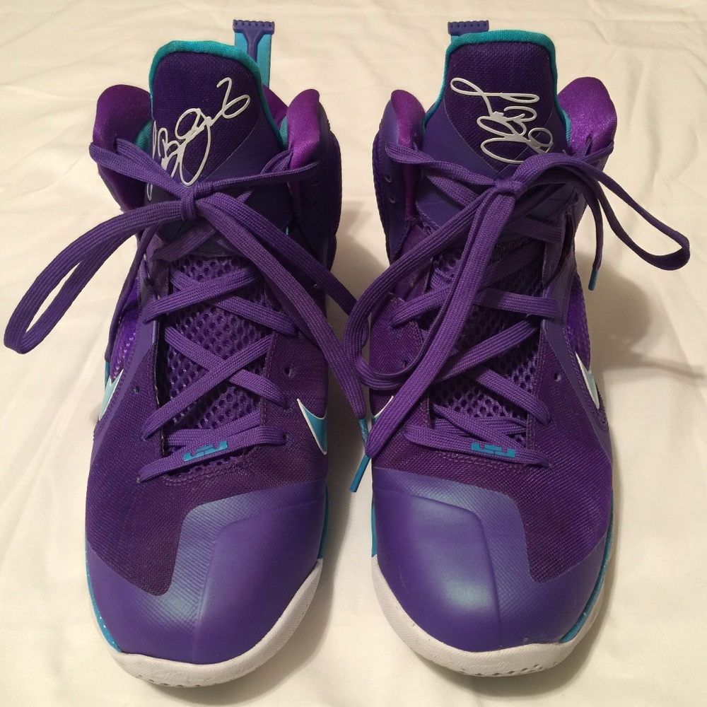 LeBron James Men's Sneakers (Charlotte Hornets) - Picture 1 of 6